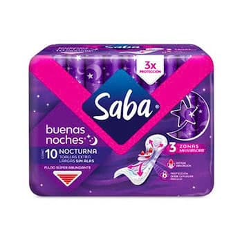 SABA BUENAS NOCHES S/ALAS 10 UNIDADES