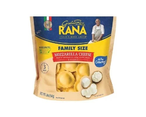 RANA RAVIOLIS DE QUESO MOZZARELLA 1.25 LB