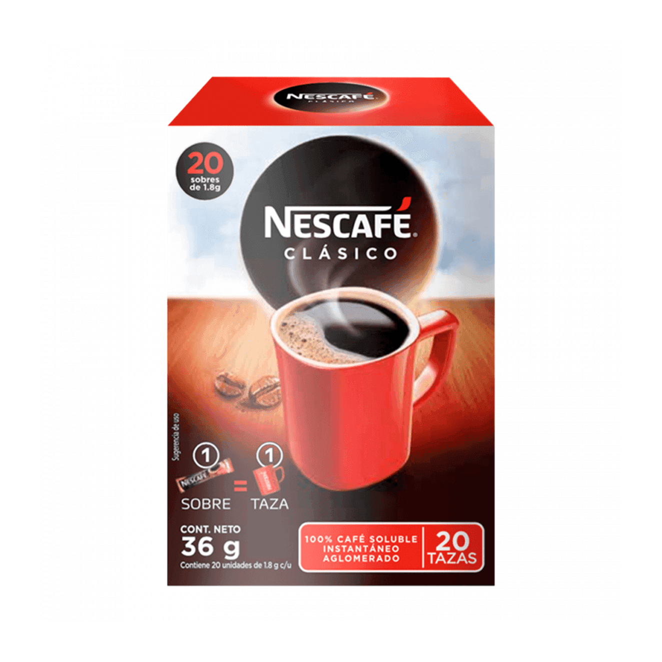 NESCAFE CAFE CLASICO 18G