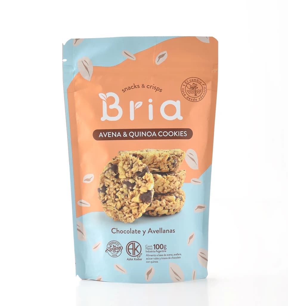 BRIA GALLETAS DE CHOCOLATE Y HAZELNUTS 100G