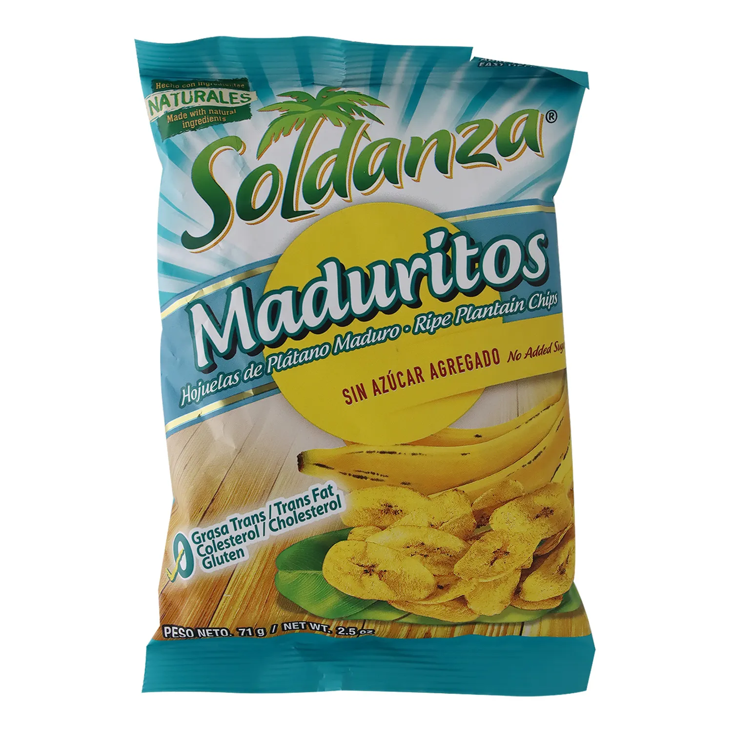 SOLDANZA PLATANOS MADURITOS 42gr
