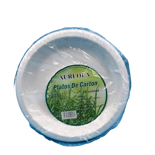 AUREOLA PLATO CARTON No.7 X 20U