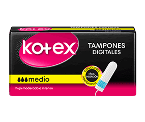 KOTEX TAMPONES DIGITALES 12U
