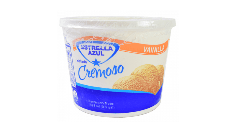 ESTRELLA AZUL HELADO DE VAINILLA 473ML