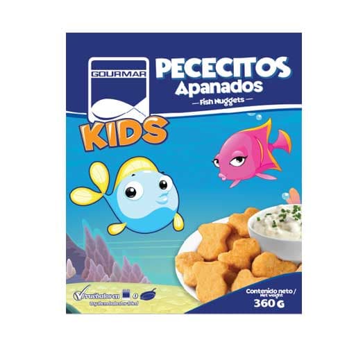 GOURMAR PECECITOS APANADOS 360G