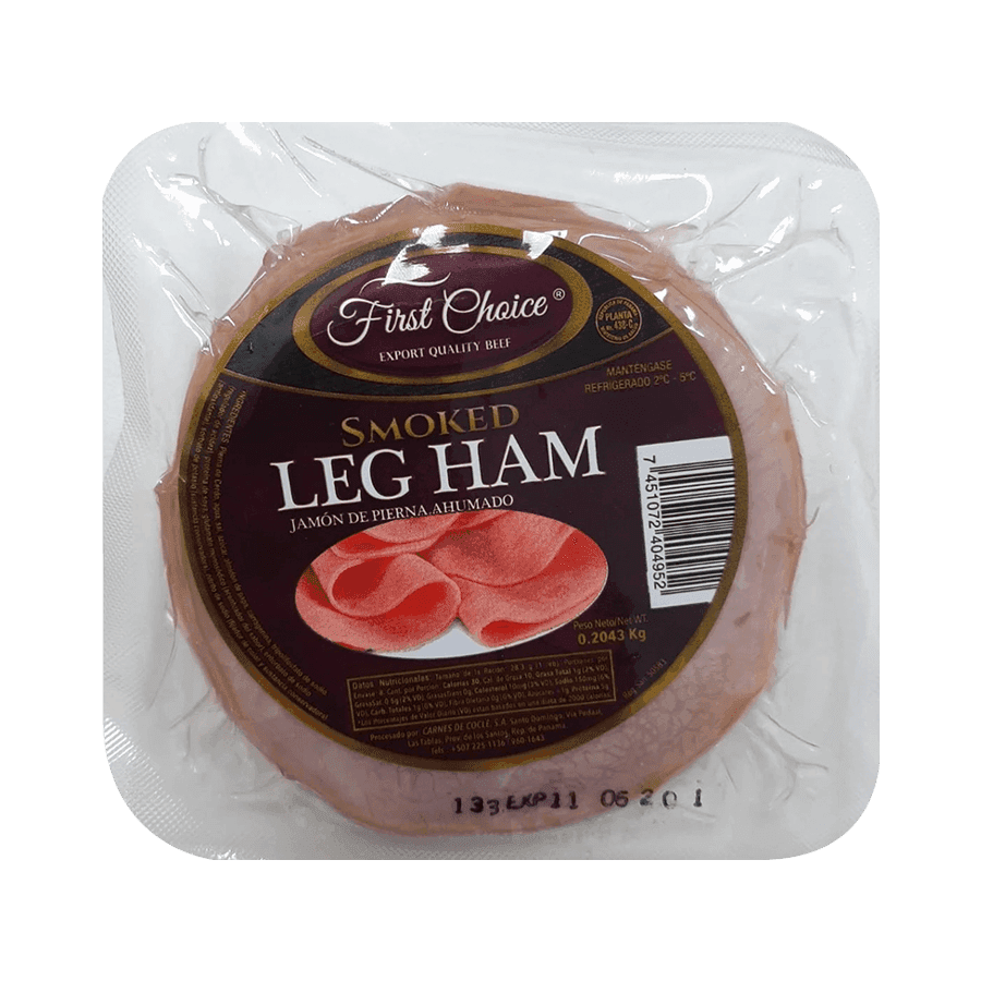 FIRST CHOICE JAMON DE PIERNA 454GR