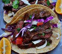 SMOKE BRISKET TACOS