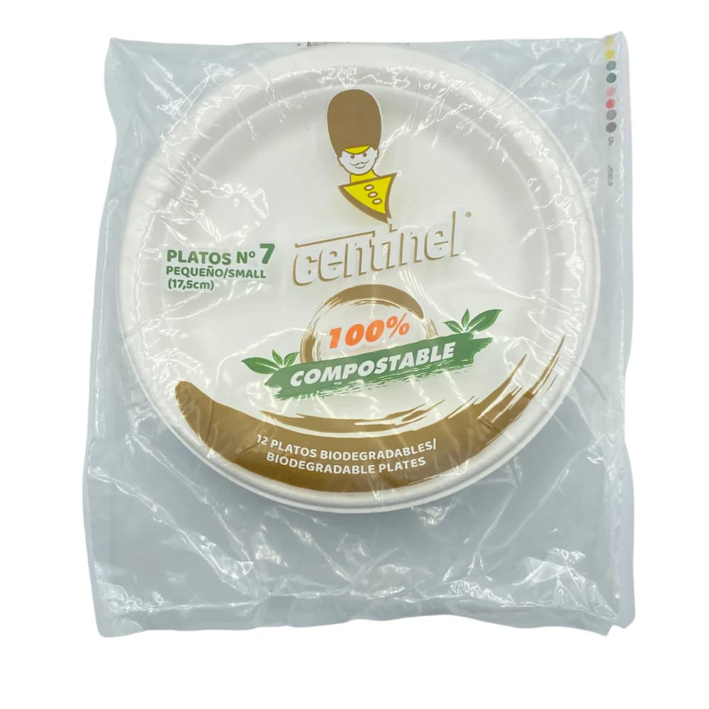 CENTINEL PLATO COMPOSTABLE N97 12U
