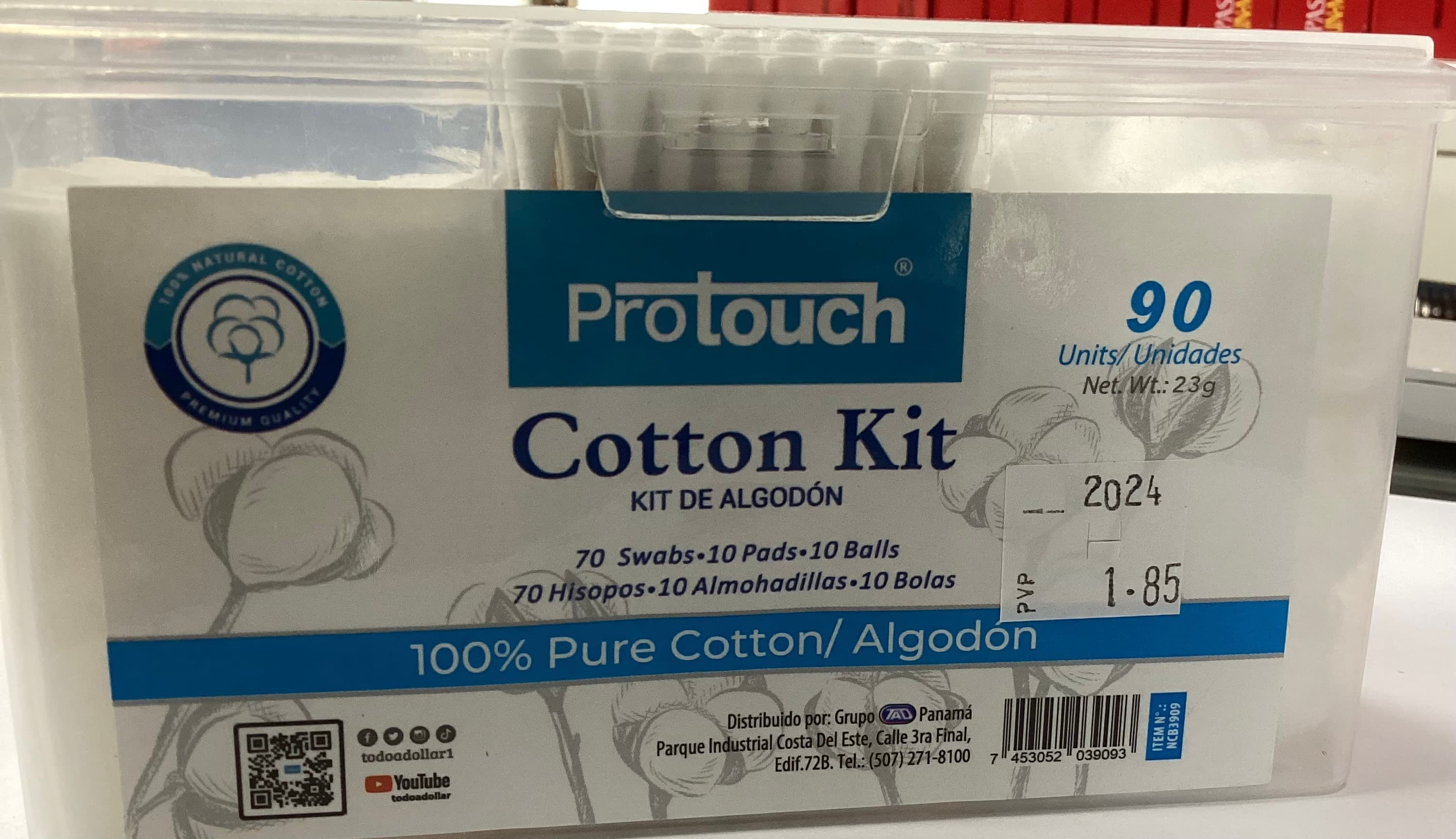 PROTOUCH KIT HISOPOS 90U