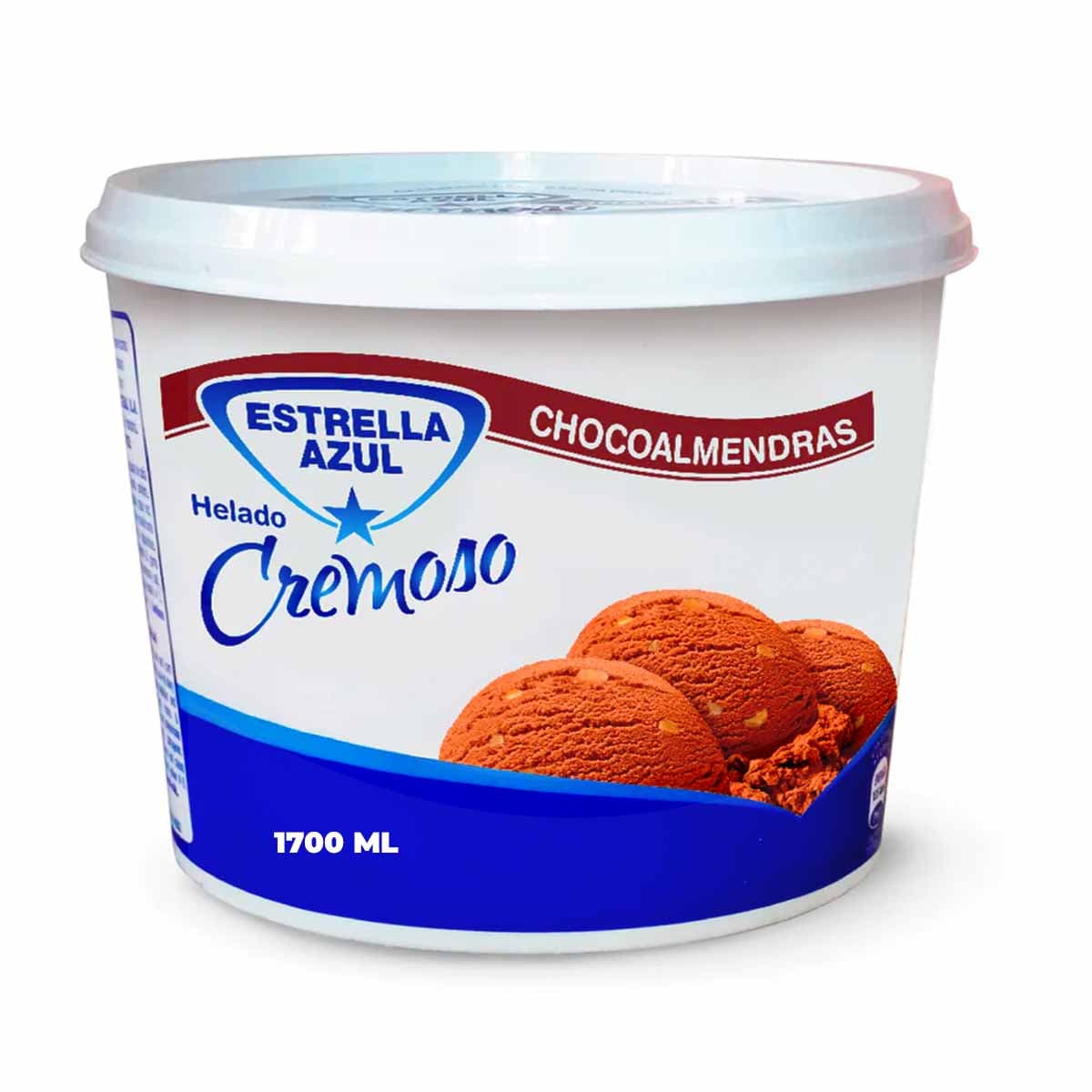 ESTRELLA AZUL HELADO DE CHOCOALMENDRAS 473ML