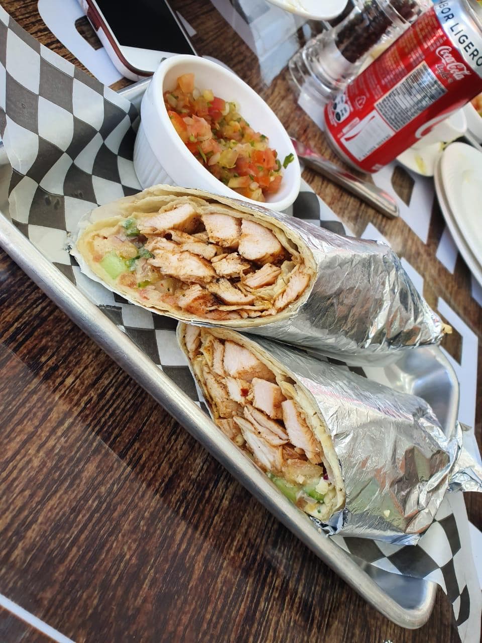 WRAP DE POLLO