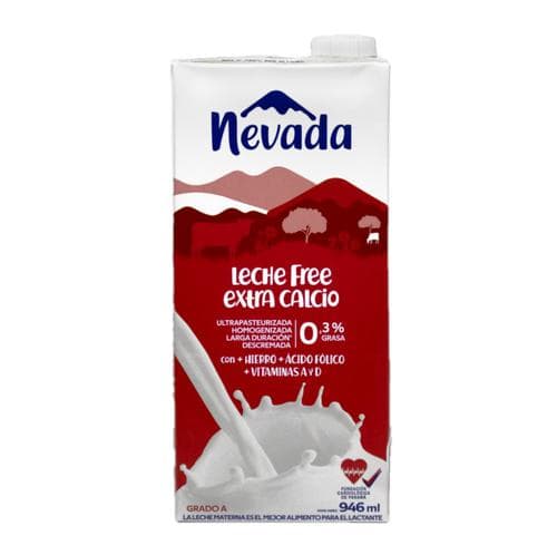 NEVADA LECHE DESCREMADA FREE 12/946ML