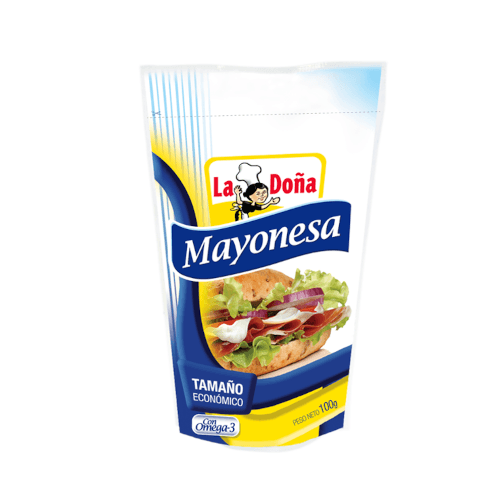 LA DONA MAYONESA NAT. EXH 12X100G