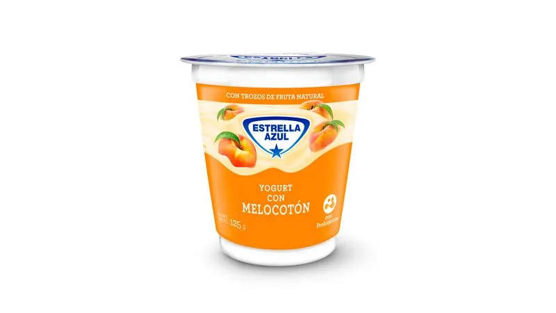 ESTRELLA AZUL YOGURT MELOCOTON 125ML