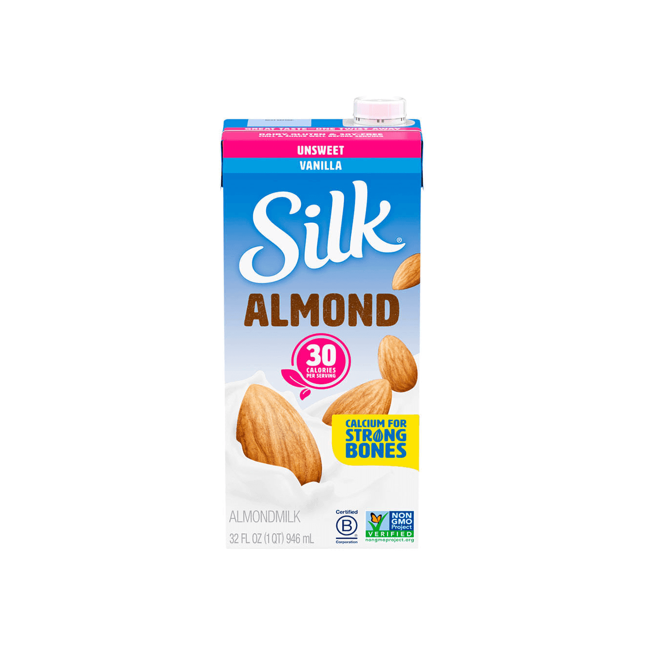 SILK BEBIDA DE ALMENDRA ORIGINAL SIN AZUCAR 946ML