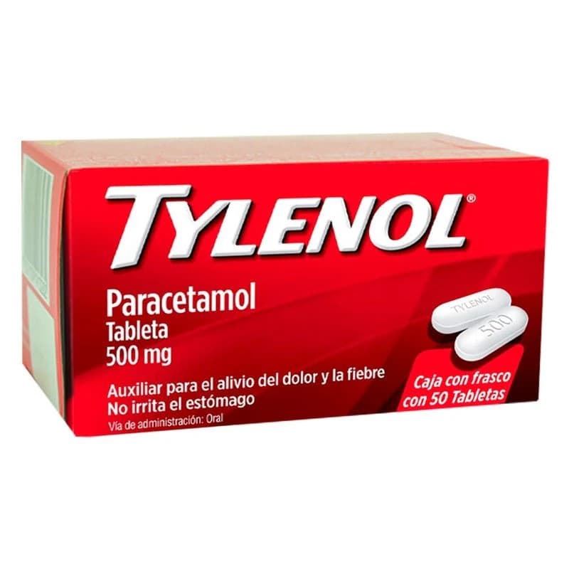 TYLENOL EXTRA FUERTE 500MG 50 X 2 CAPLETS