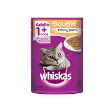 WHISKAS JELLY POUCH PAVO Y POLLO 85 GR