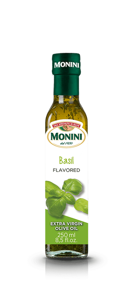 MONINI EXTRA VIRG OLIVE OIL BASIL 250ML