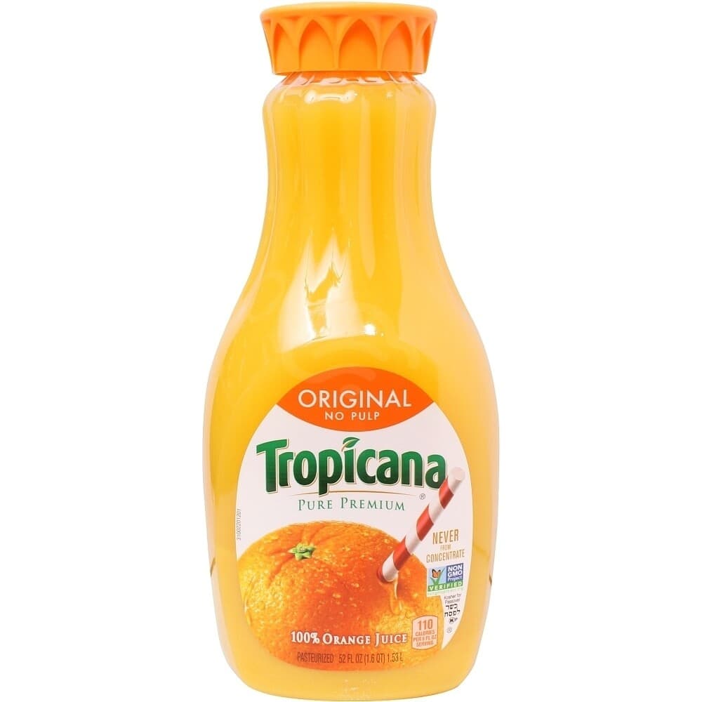TROPICANA ORIGINAL NO PULP 52oz