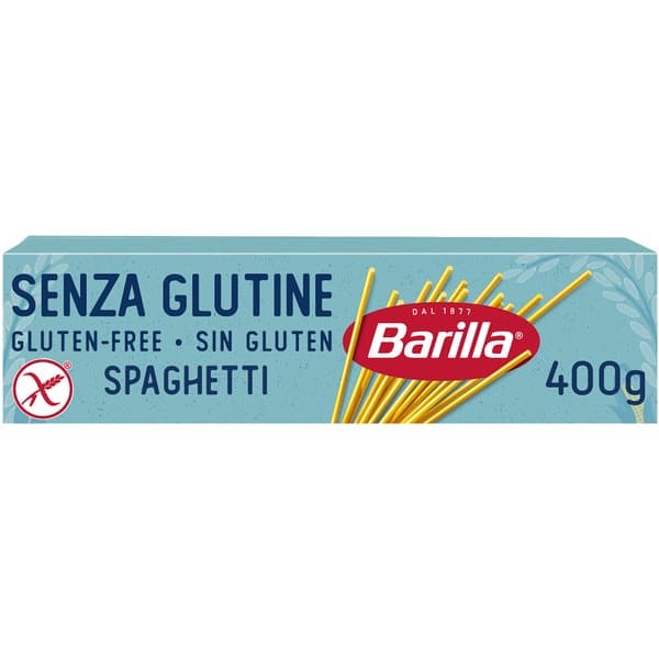 BARILLA SPAGUETTI GLUTEN FREE 400G