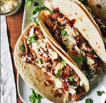 BBQ PULLED PORK TACOS