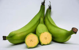 PLATANO VERDE FRESCO UNIDAD