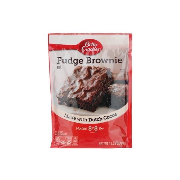 BETTY CROCKER FUDGE BROWNIE 10.25oz