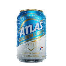 CERVEZA ATLAS GOLDEN LIGHT