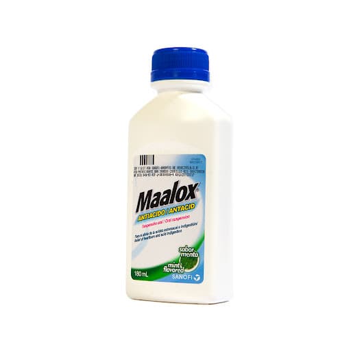 MAALOX PLUS MENTA 180ML