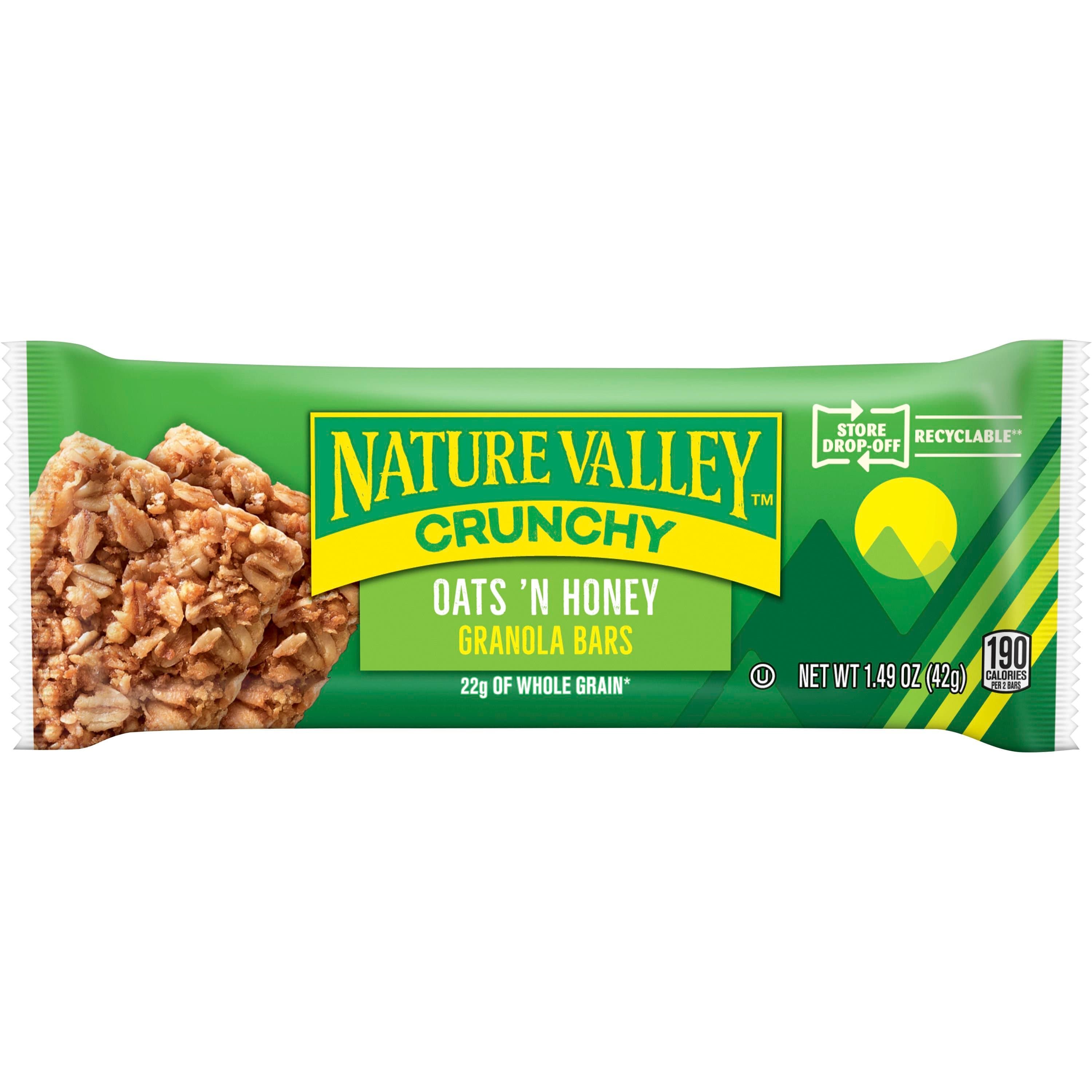 NATURE VALLEY GRANOLA OATS AND HONEY