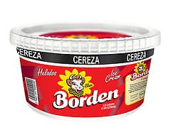 BORDEN HELADO CEREZA 1/2 GALON