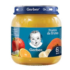 GERBER P2 PURE FRUTAS MIXTAS 113G