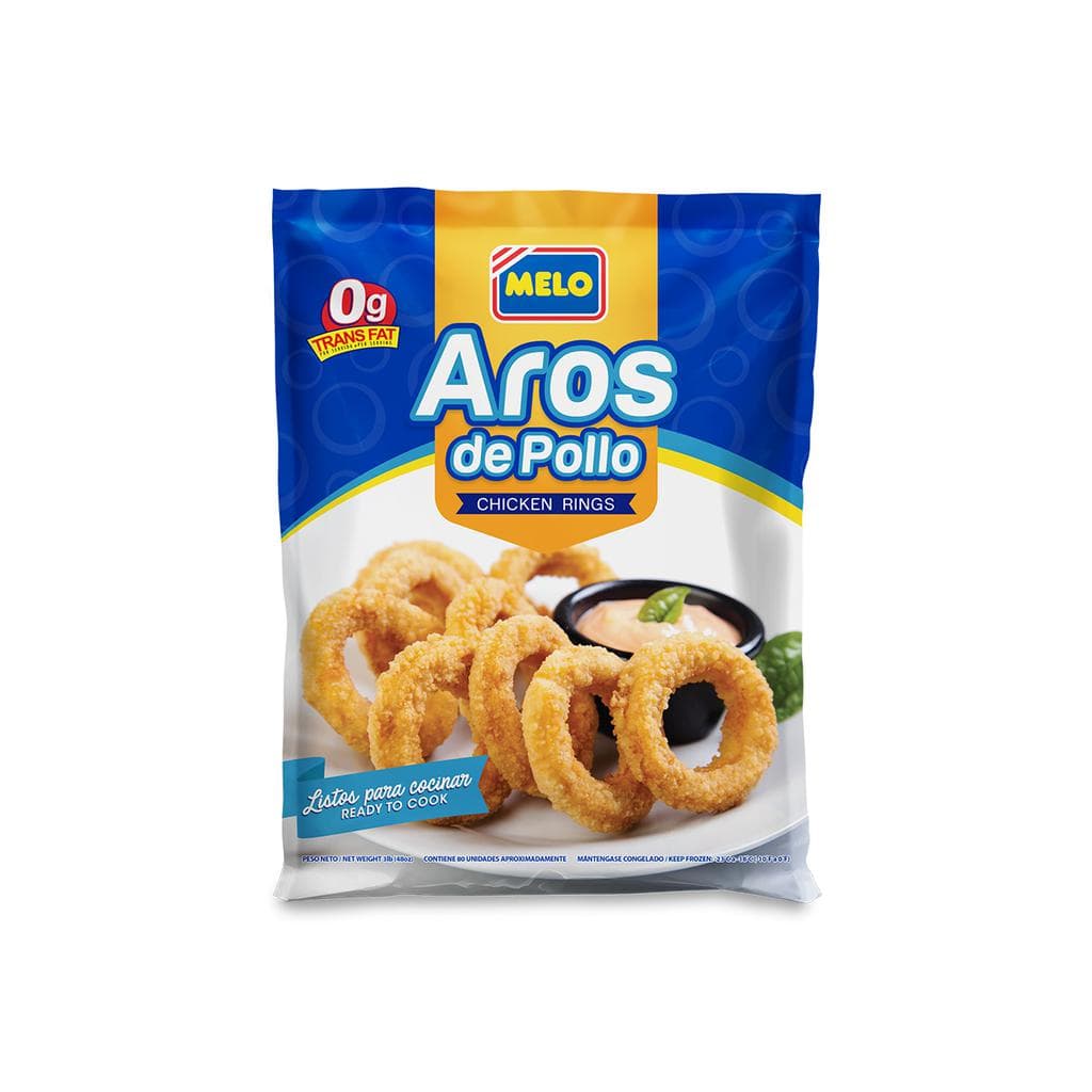 MELO AROS DE POLLO 3LB