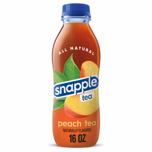 SNAPPLE PEACH TEA 16OZ
