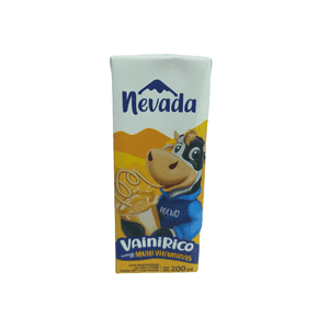 NEVADA LECHE SABORIZADA VAINIRICO 200ML