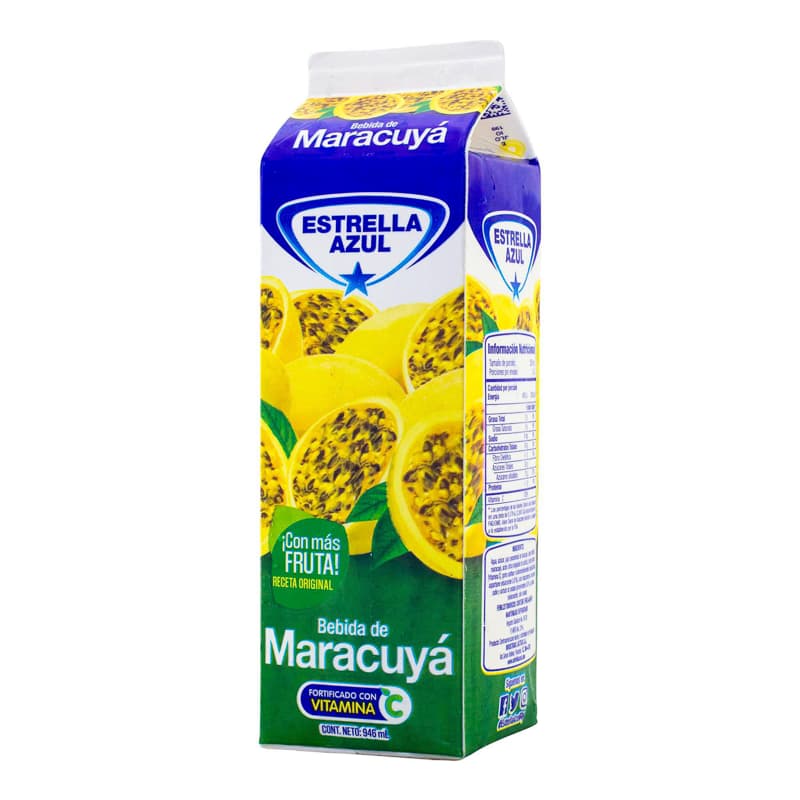 ESTRELLA AZUL BEBIDA DE MARACUYA 946ML