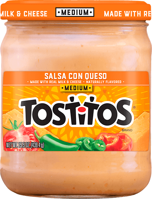 TOSTITOS SALSA CON QUESO MED