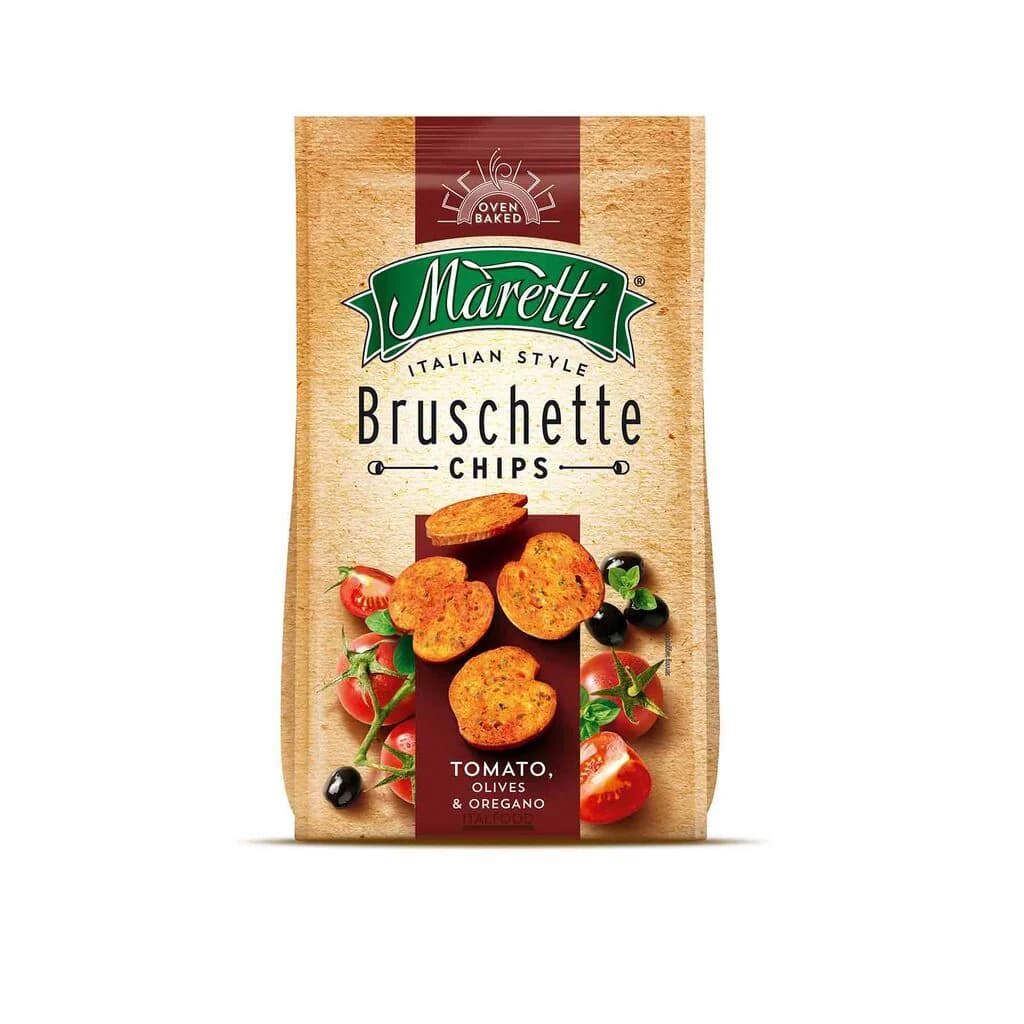 MARETTI BRUSCHETTE TOMATO ACEIT Y OREG 70G