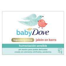 DOVE JABON EN BARRA PARA BEBE 75G
