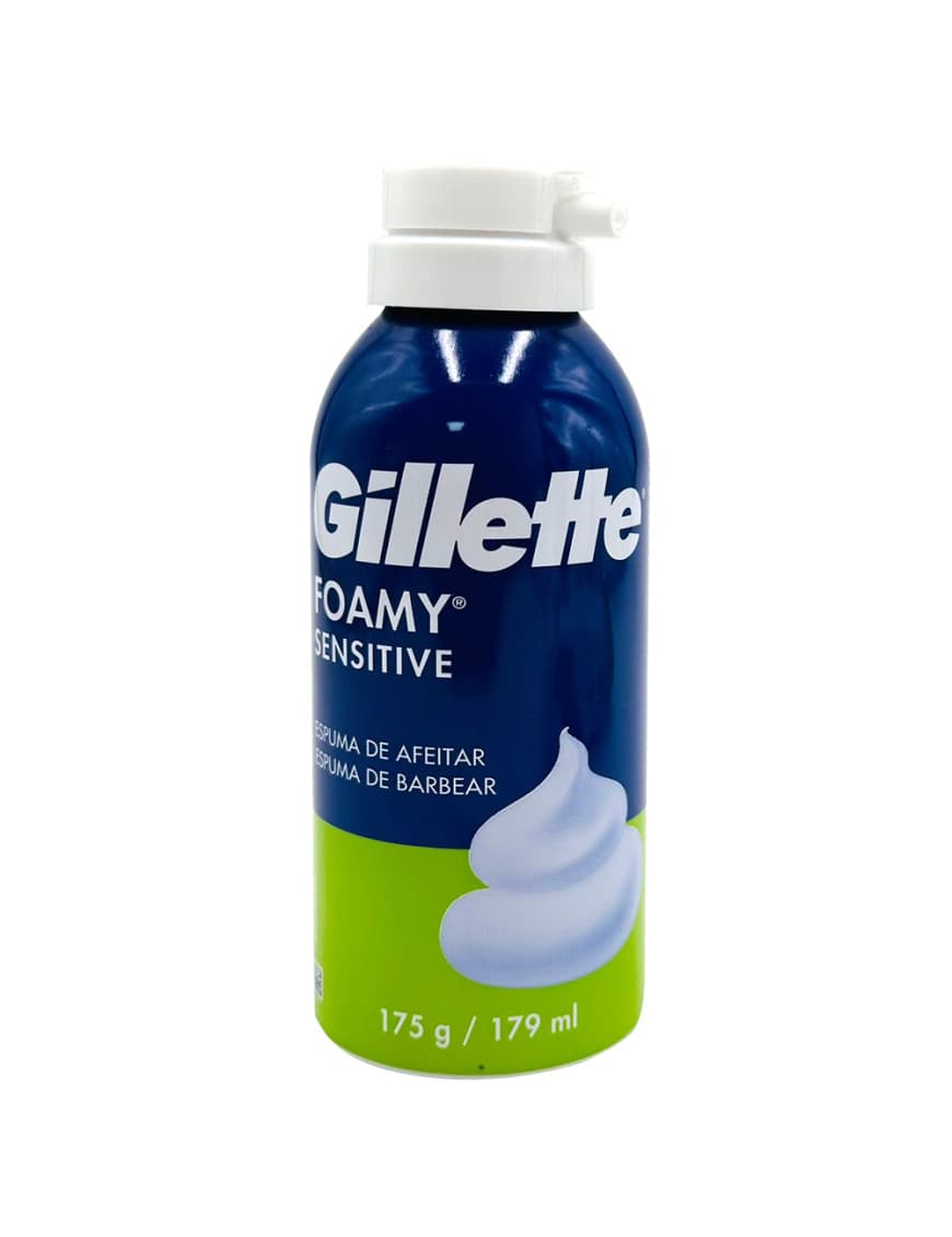GILLETTE CREMA DE AFEITAR FOAMY PIEL SENSIBLE