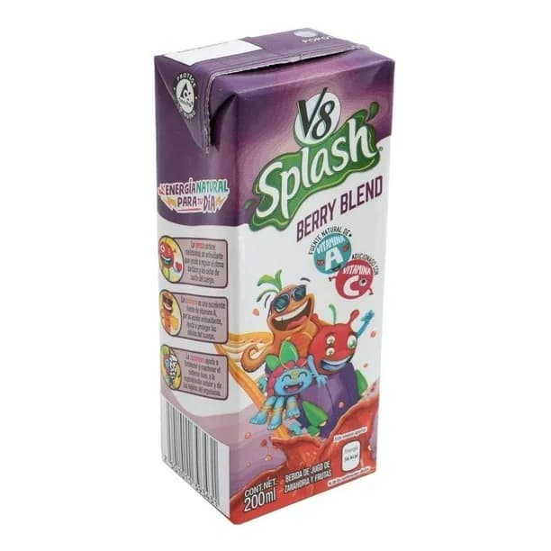 V8 SPLASH BERRY BLEND 200ML