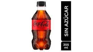 COCA COLA ZERO SIN AZUCAR 355ML