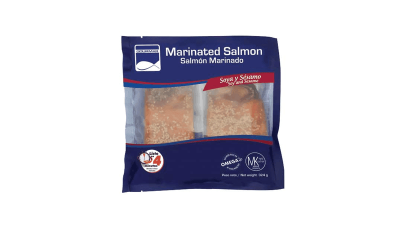 GOURMAR SALMON DUO PACK SOYA/SESAMO 324 GR
