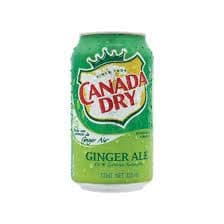 GINGER ALE CANADA DRY 355 ML