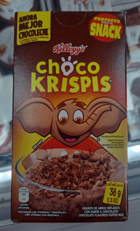 KELLOGGS CEREAL CHOCO KRISPIS 38G