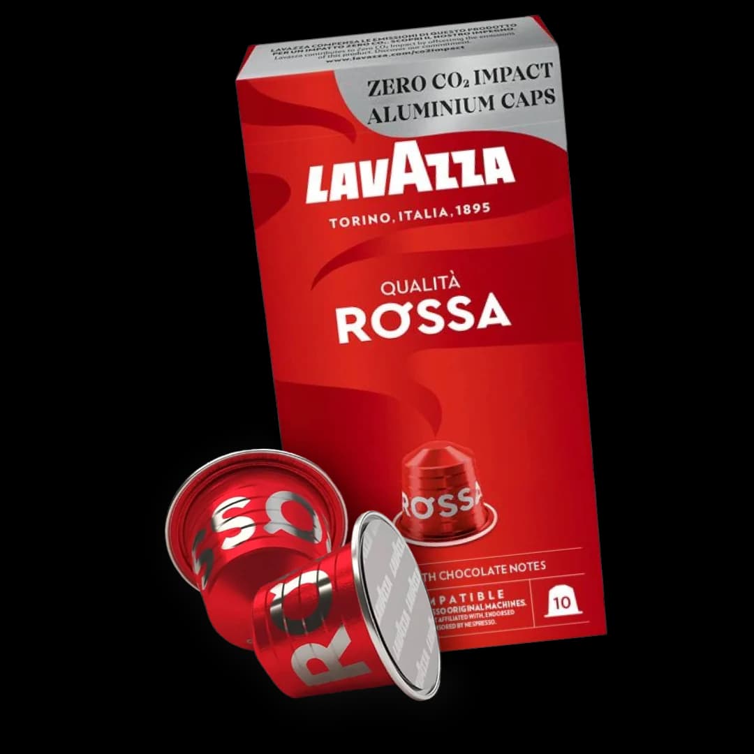 LAVAZZA BOX 10 NCC ALU Q. ROSSA 55G