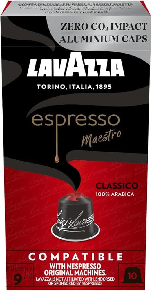 LAVAZZA BOX 10 NCC ALU ESPR CLASSICO 55G