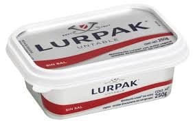 LURPAK MANTEQUILLA S/SAL 250G
