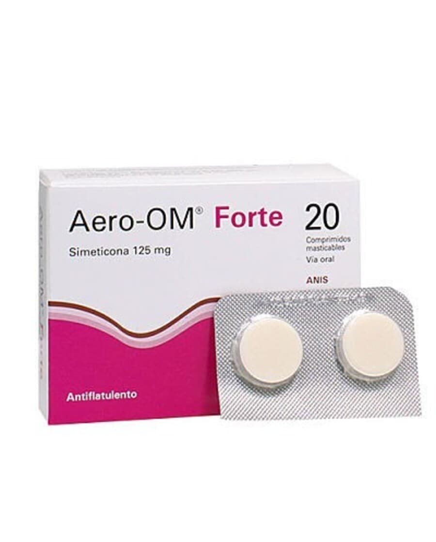 AERO OM X FORTE 20 TABLETAS MASTICABLES