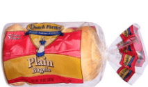 DUTCH FARMS BAGEL PLAIN 397 GR